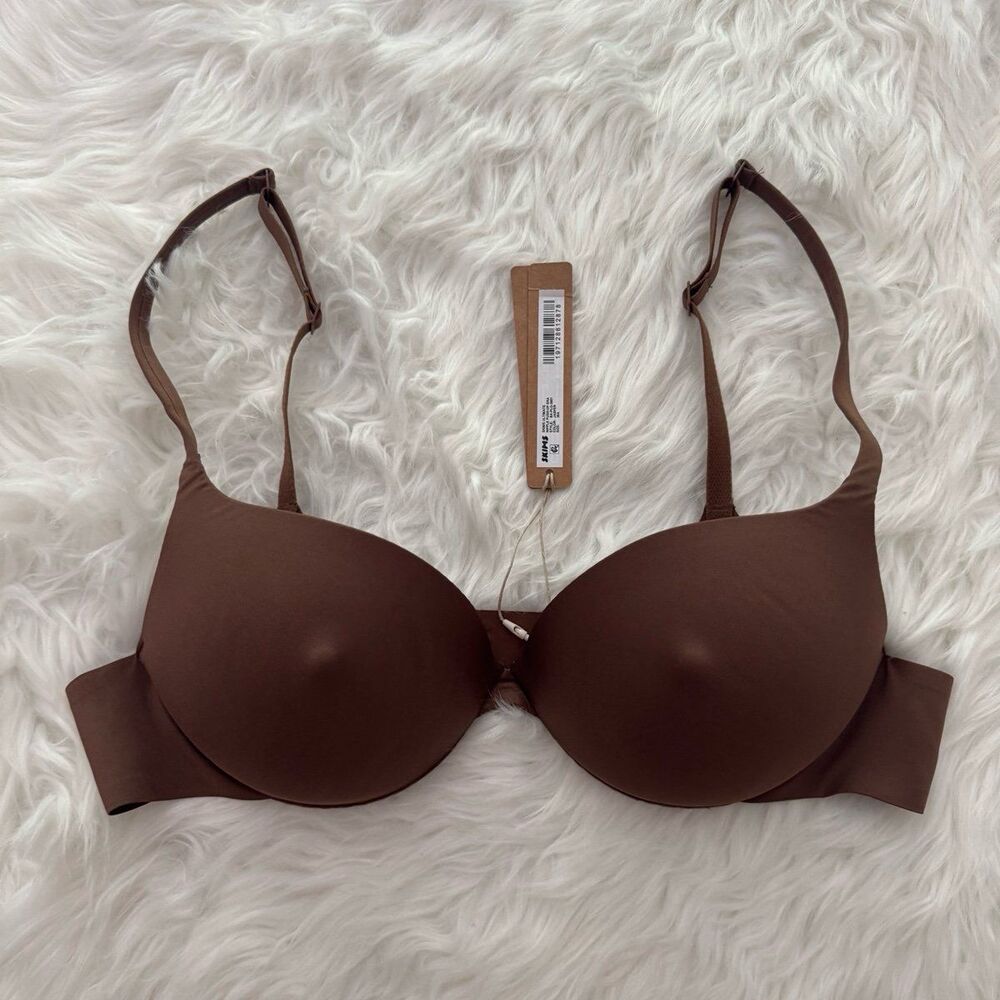 Skims Ultimate Nipple Pushup Bra Jasper Size 36A